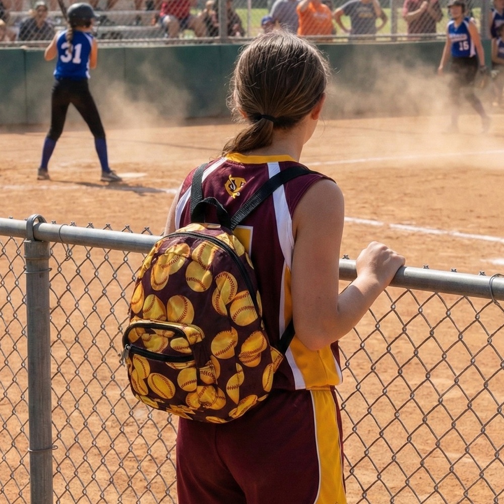 Softball Mini Backpack